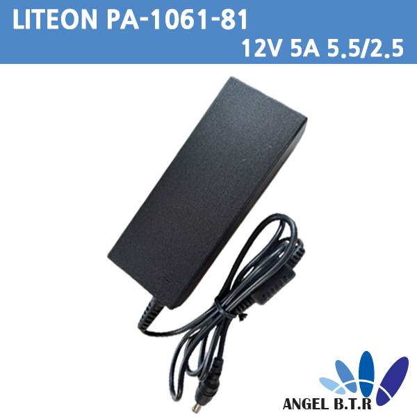LITEON/라이트온/PA-1061-81/12V 5A/12V5A/60w/5.5x2.5/호주인증아답타